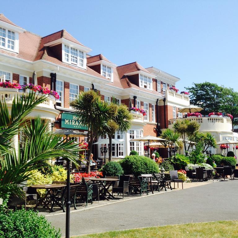 Hotel Miramar Bournemouth Bagian luar foto