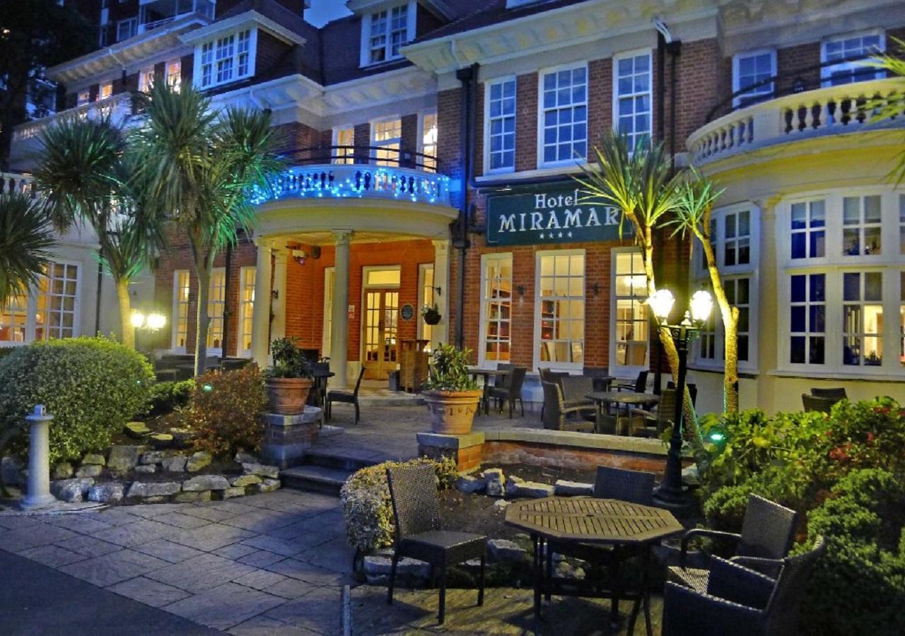 Hotel Miramar Bournemouth Bagian luar foto